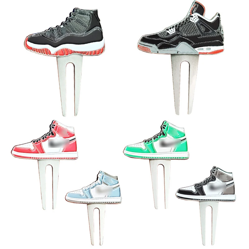 Wholesale Colour Enamel Metal Golf Ball Marker Coin Custom Logo Magnetic Hat Clip