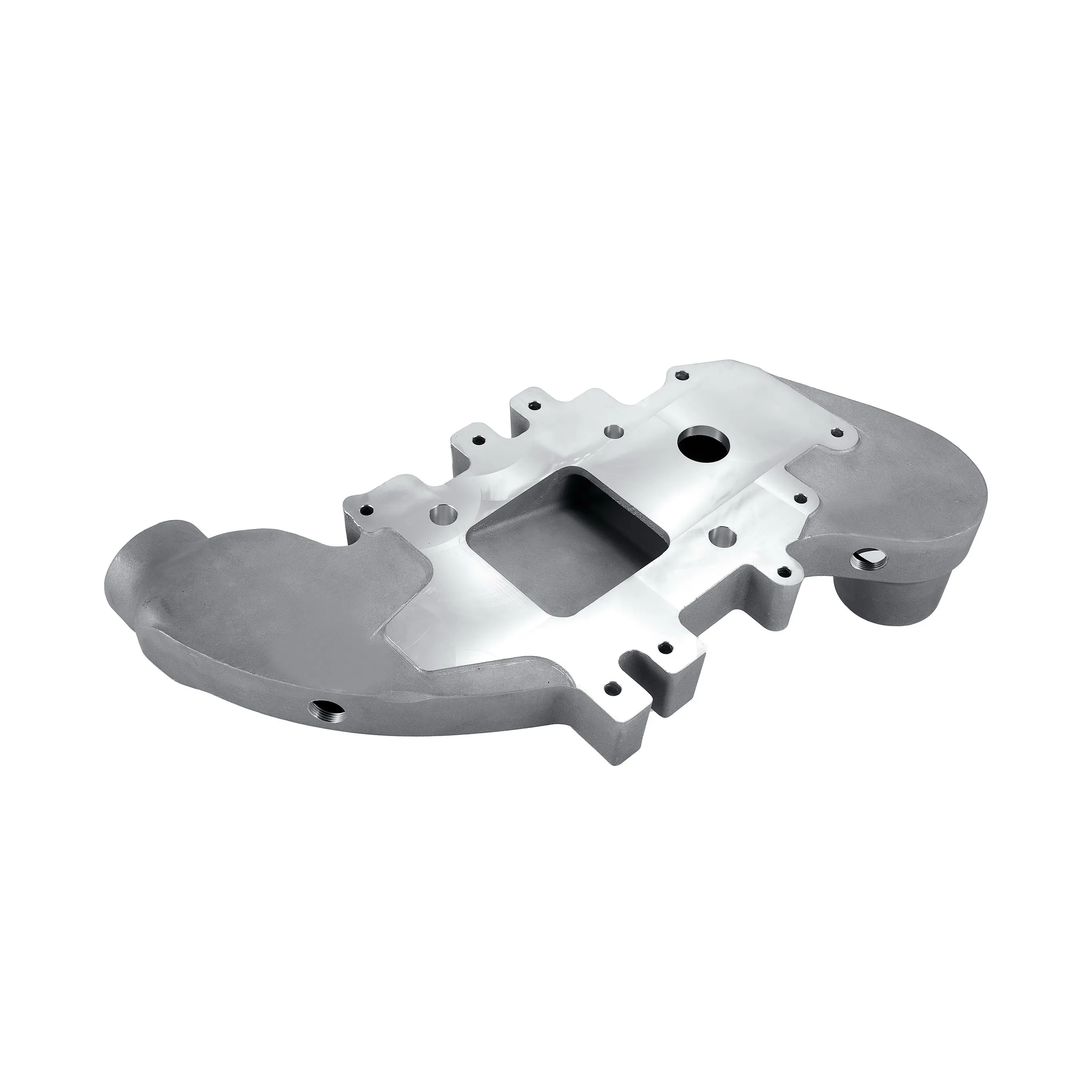 Factory custom metal steel investment casting intake manifold aluminum die casting services