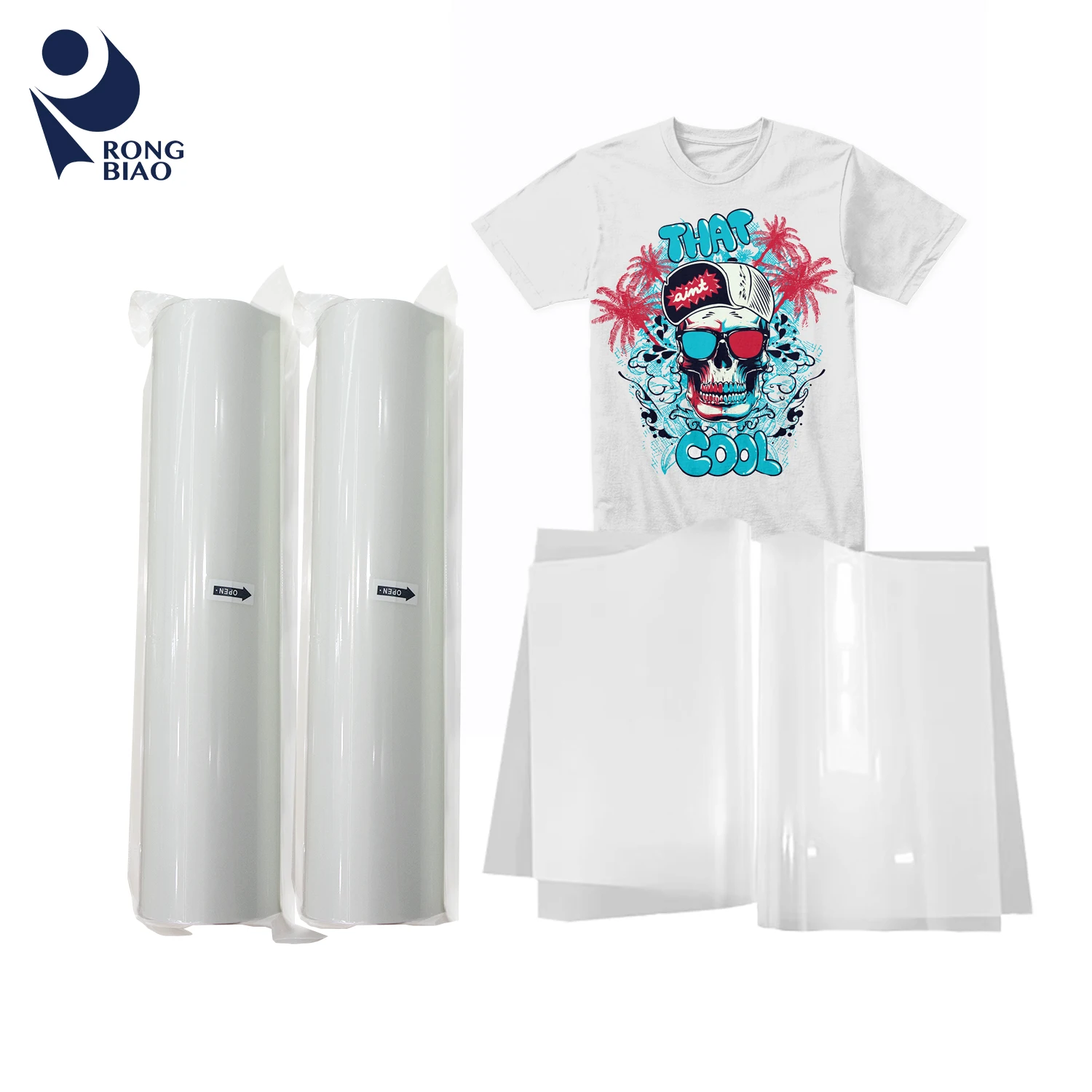 Factory Wholesale PVC Material PU Flex HTV Vinyl Rolls Elasticity   Heat Transfer Vinyl Iron For T-shirt