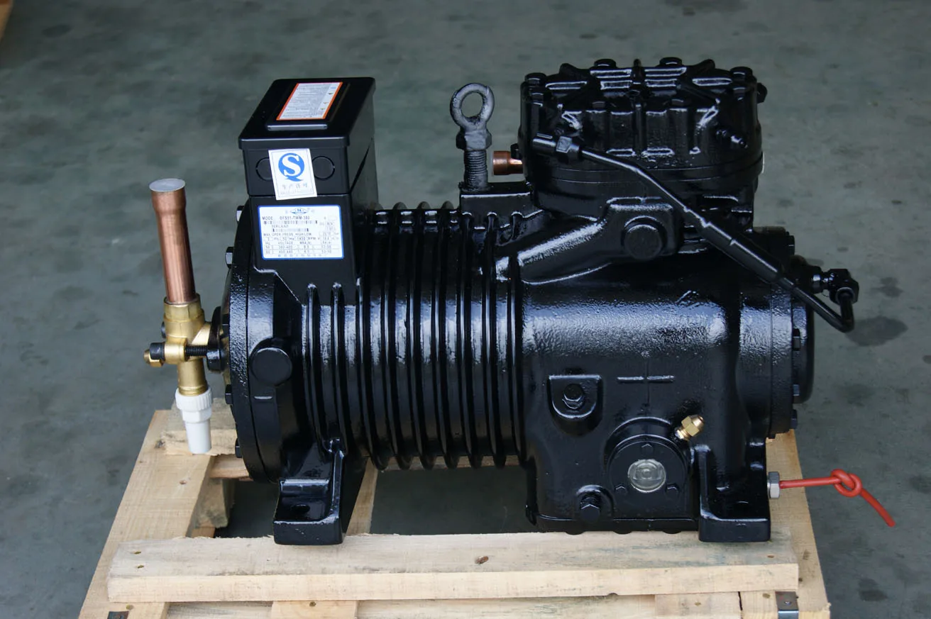 Use R22 R404 Refrigeration Semi hermetic Compressor Factory price small order Piston Compressor 10HP C1000