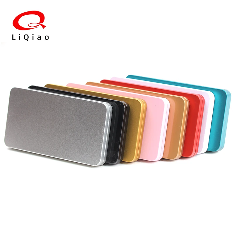 High Quality Custom Square Sliding Metal Boxes for Sweet Pill Candy Mint Packaging Small Empty Tin Box