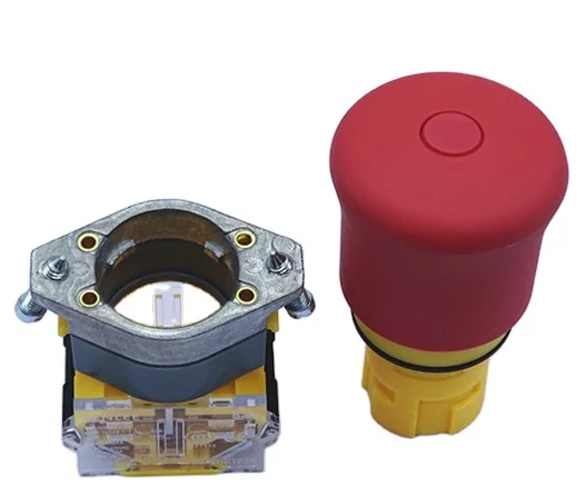Benlee waterproof IP67 22mm selflocking emergency stop latching push pull push button switch