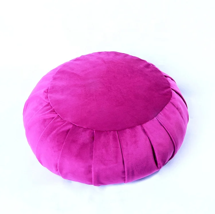 Многофункциональная подушка круглой формы для йоги zafu buckwheat