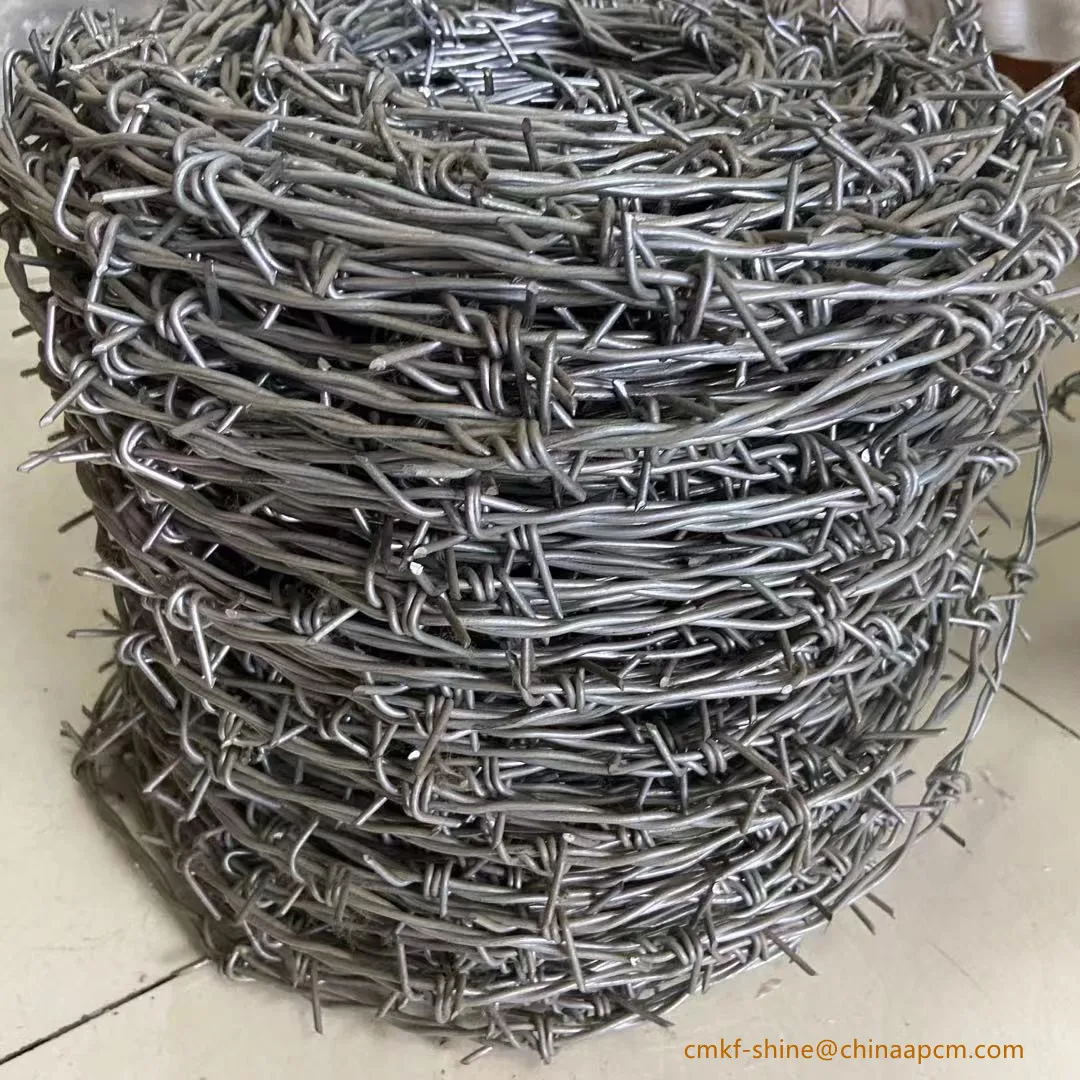 factory direct sales of good quality galvanized barbed iron wire