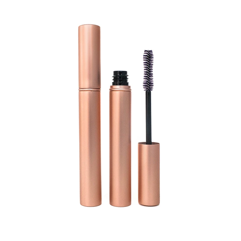 Round Aluminum Plastic Empty Eyeliner Tube Wholesale Makeup 7ml 4ml Eyelash Serum Bottle For Sale Aluminum Eyelash Serum Bottle