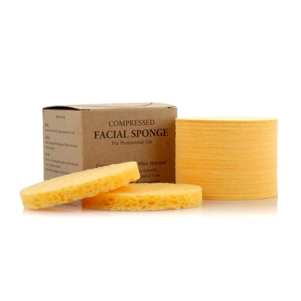 Face Wash Cleansing Sponge Exfoliating Mask Makeup Removal Facial Sponge Compressed Face Sponge