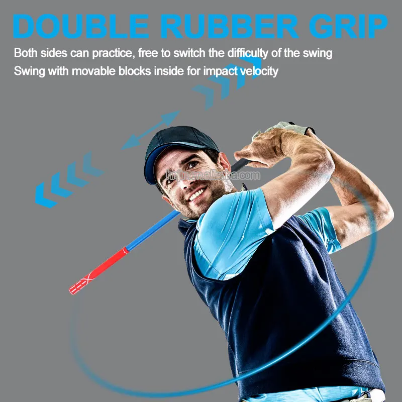 New style design Wholesale  golf swing weight practice portable golf swing trainer Golf Swing Practice Stick