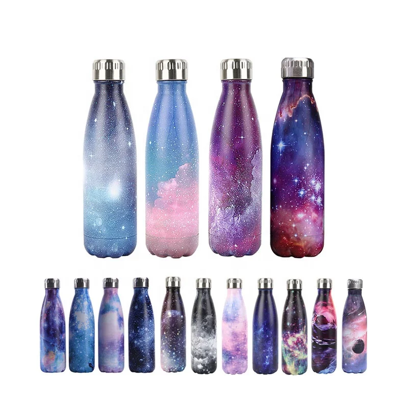 TY 350ml/500/750ml stainless water bottlesale double stainless steel swells insulated cola water bottle cola shaped water bottle