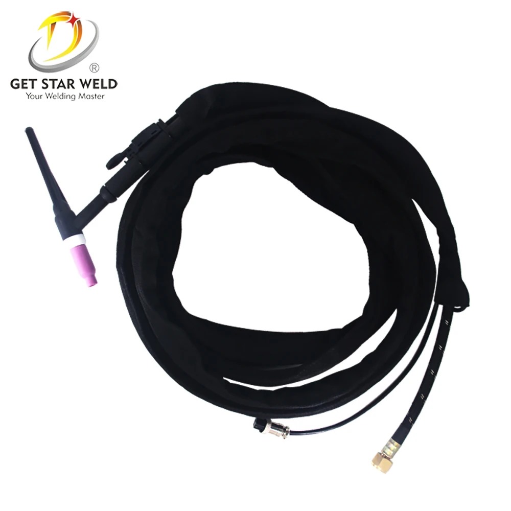 Get Star Weld argon welding torch,mini tig torch flexible parts,wp17 tig welding machine