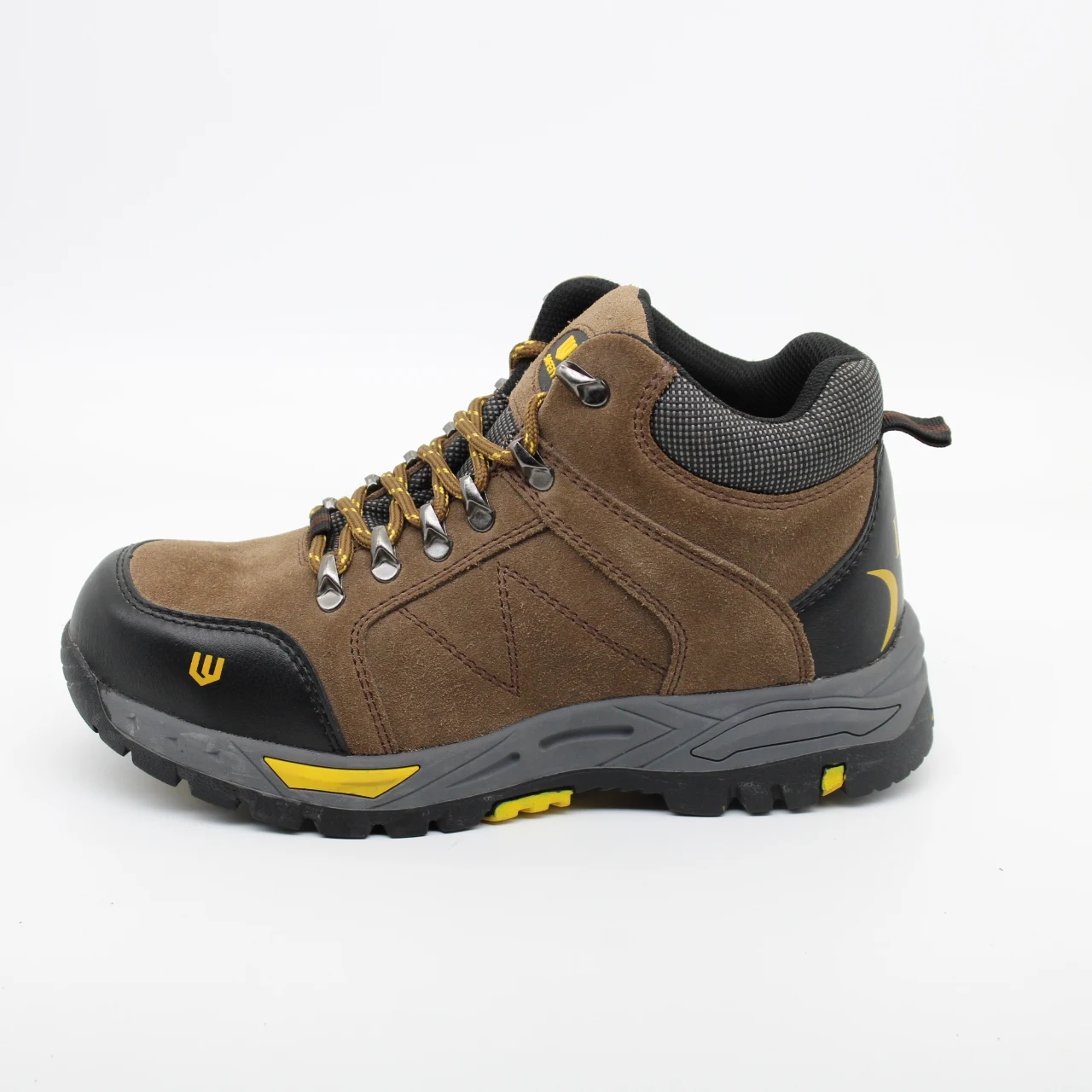 fashion suede leather antislip puncture-resistant  safety shoes casual work protection shoes S1P SRC