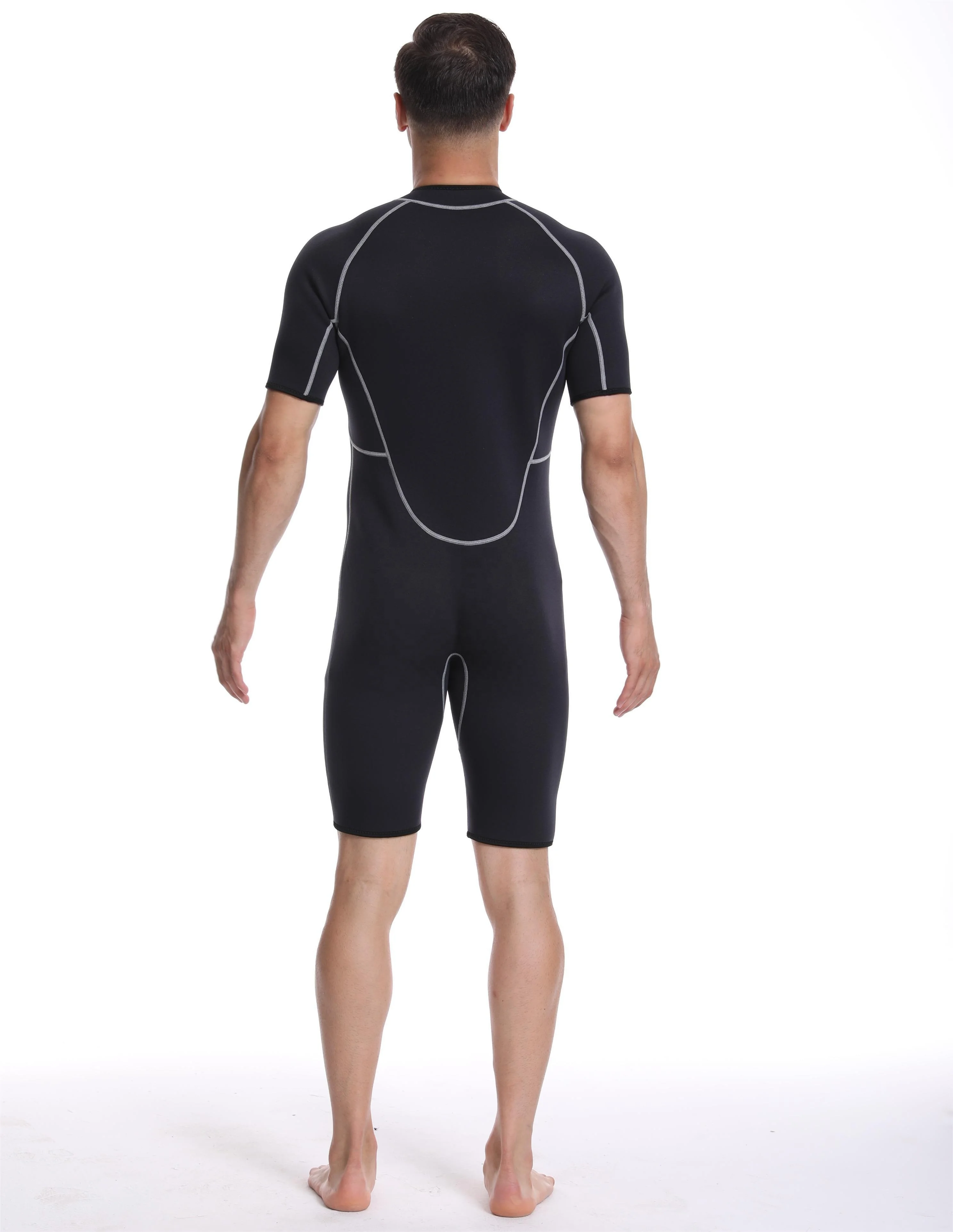 1.5mm 2mm 3mm Custom Shorty Neoprene Diving Suits Soft Sleeve Mens Surfing Swimming Freediving Wetsuit