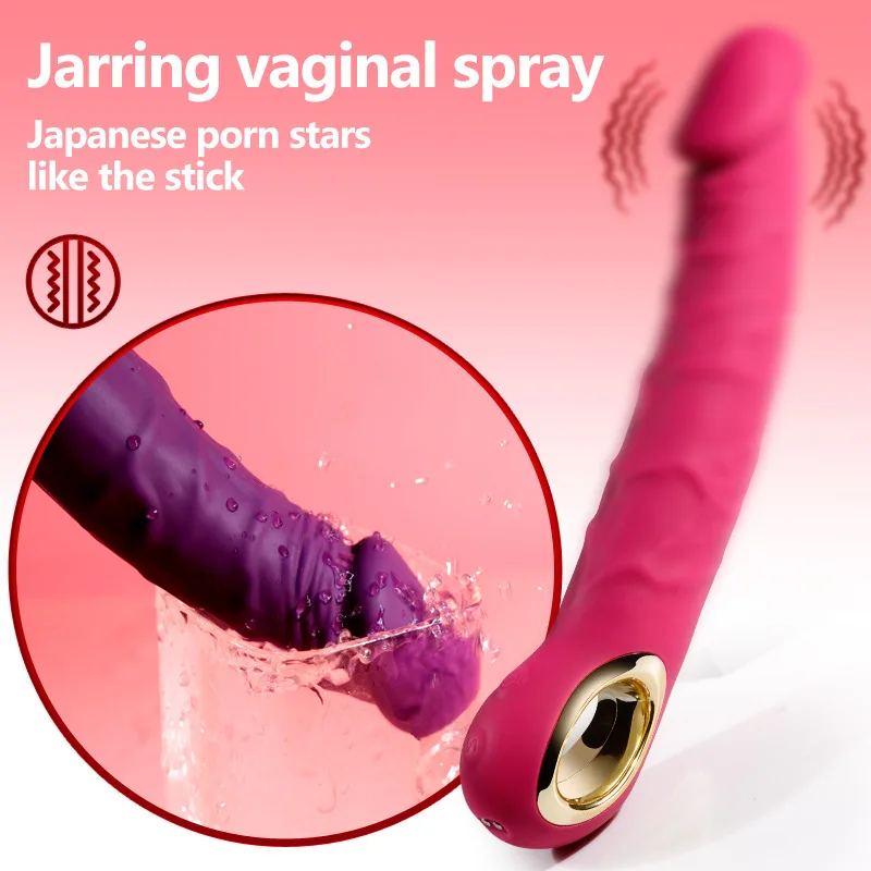 Hot Sale Realistic Dildo Vibrator G-Spot Powerful Bullet Vibrator Clitoris Massager Wand Sex Toy For Women