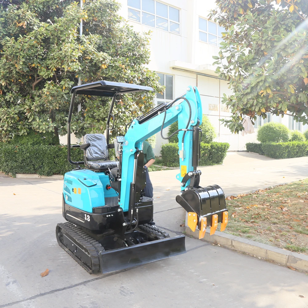 Sale 2Ton Retractable Excavators Agricultural Excavator Gasoline 13.5 hp Engine for Garden Park Construction Site
