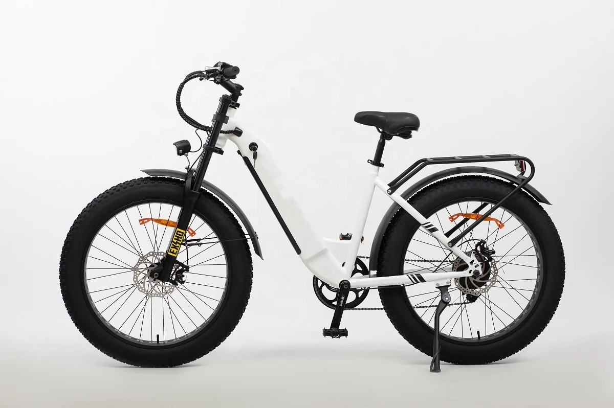 Urban e-bikes Shimano 7 Speeds High-Speed All-Terrain Electric Bicycle 48v 13ah Lithium Battery Steel Frame Tube Fat Tire