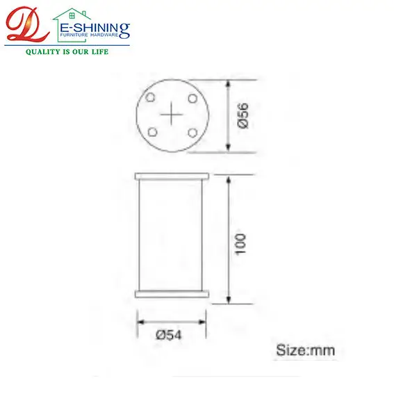 Industrial Furniture Lift Hardware 600-900 Mm ESG125 Up and Over Lift System Upward Open Cabinet Door Support Lid Stay