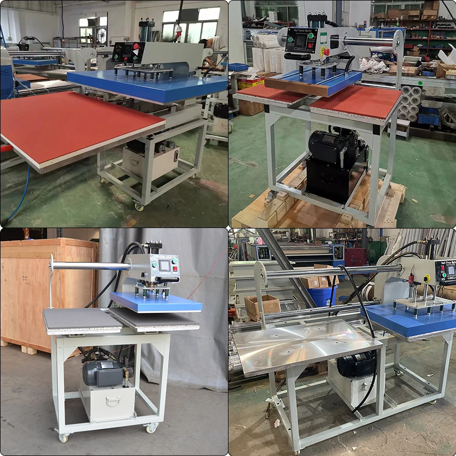 Multifunction Pneumatic Large Size Heat Press Machine 120 X 100 800*1000Mm Heat Press Machine