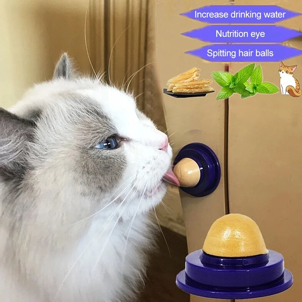  New Healthy Nutrition Pet Snacks Licking Fixed Cat Candy Snack Ball Gel Energy Increase