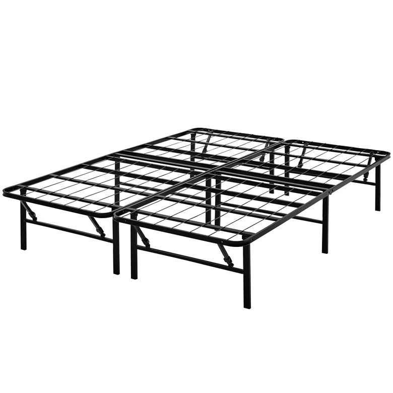 VT-14.034 Hot New Metal Luxzury Iron Wire Grid Fold Queen Platform Bed Frame