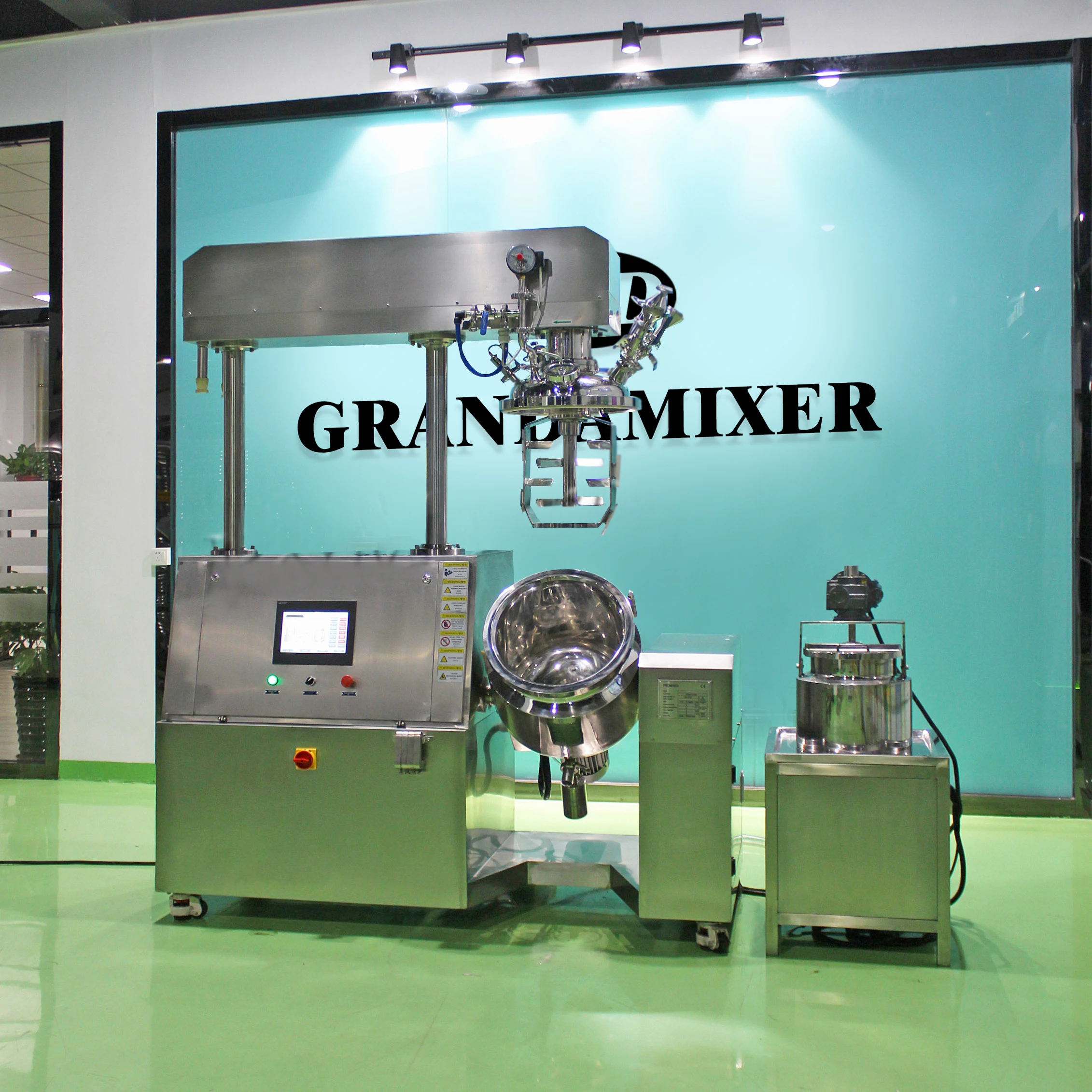 100l 500l Shower Gel Mixing Machine Cosmetic Shampoo Mixing Homogenizer Tank Liquid Soap Hand Wash Making Machine