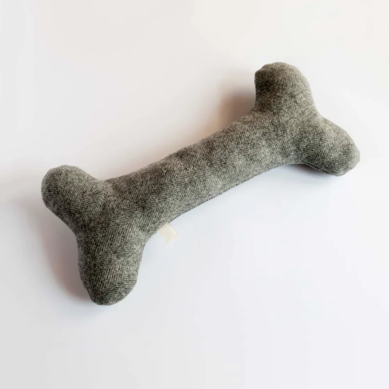 Bone Fabric Dog Activity Toy Customized Dog Christmas Toys Molar Stick Toy for Dog