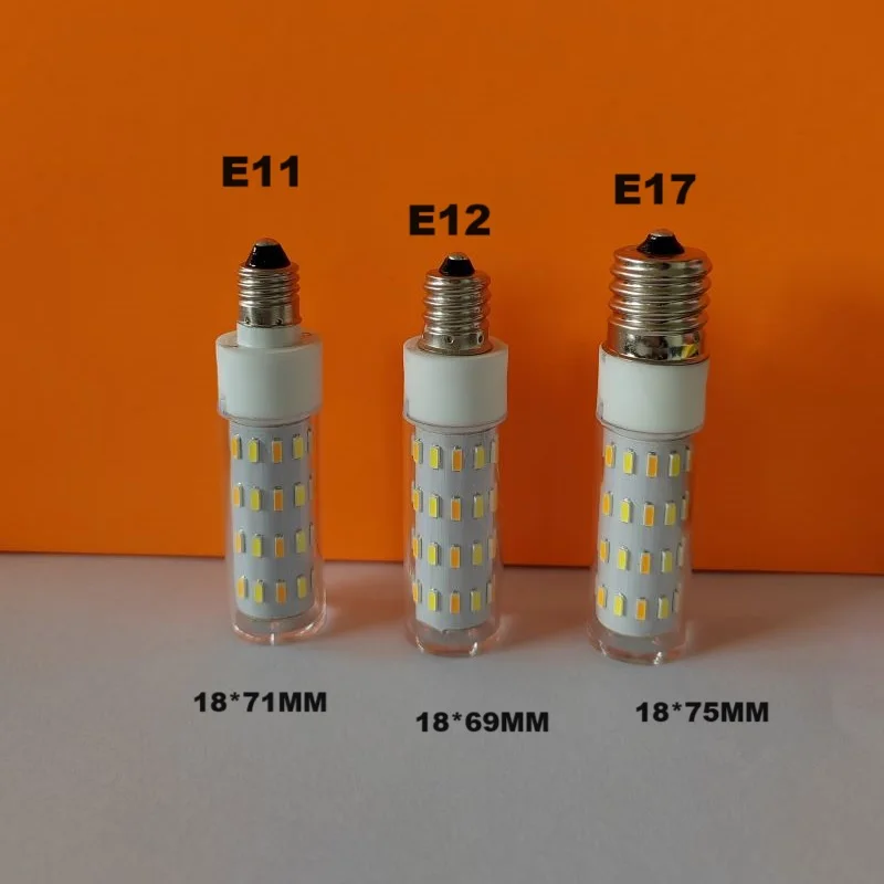 110V 220VAC Tuya Wi-Fi 2700-6500K dimmable Smart E11 E12 E14 E17 Led bulb work for alexa google control By APP or voice