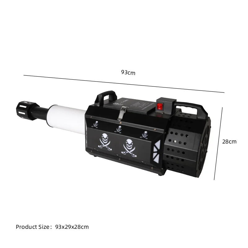Stage Smoke Effects LED CO2 Confetti Machine Disco Wedding Color Paper Carbon Jet Spray Machine Professional Stage LightingYS-08