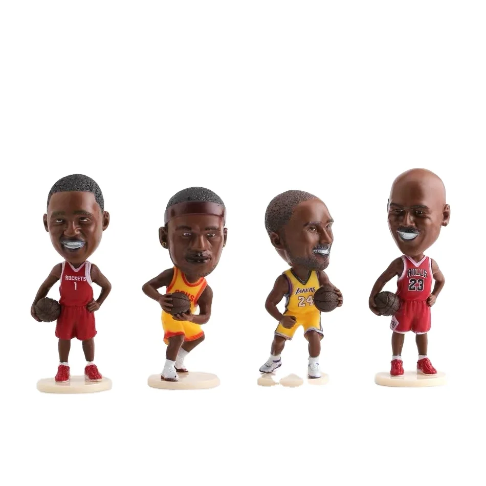 Индивидуальные баскетбольные звезды NBA Коби Брайант ПВХ куклы украшения запеченный торт наряд игрушка рука