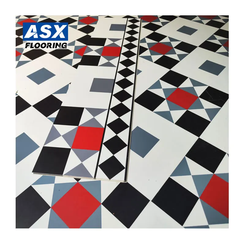Personalised 3d Custom Printed Spc Flooring Waterproof Pvc/Plastic Vinyl Plank Tiles 4mm/5mm/6mm