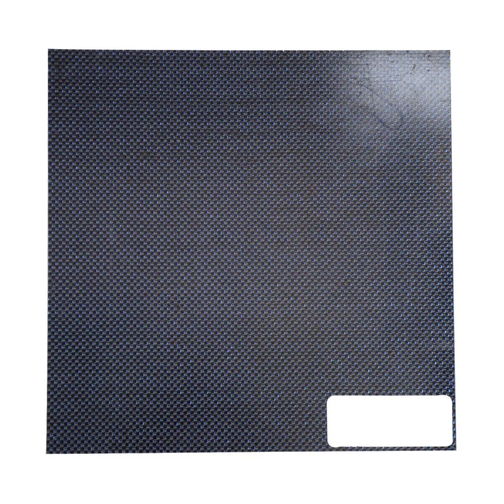 Термостойкий Синий Шелковый лист SW длинные плавники из углеродного волокна серебряный