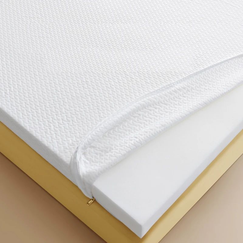 Full king Size Mattress Topper-Pressure-Relieving organic Memory foam Mattress Topper for Back Pain with Removable Cover