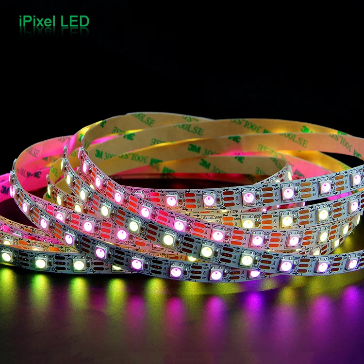 ws2812b 60leds/m led strip light 5 meters p reel 5v rgb