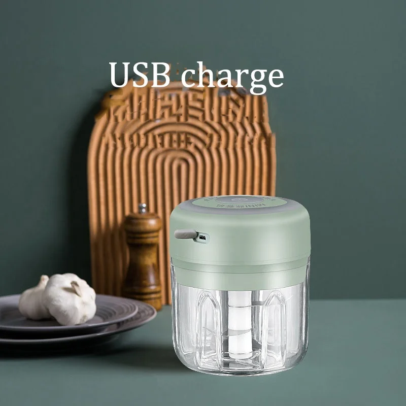  Портативный USB-измельчитель чеснока для кухни овощей лука 250