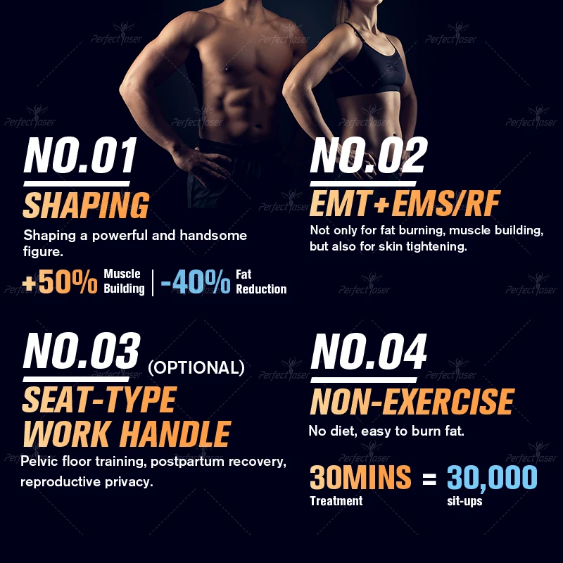 Ems sculpt neo rf скульптурная мышечная стимуляция машина для похудения для бодибилдинга