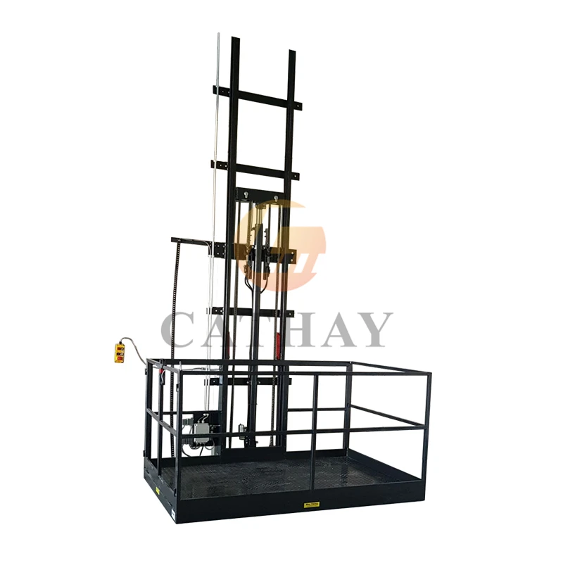 Ce Iso Cargo Lifting Equipment Material Mini Stack Lifts Elevator Passenger