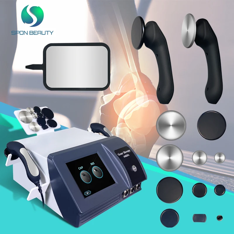 Portable High Quality 448KHZ Tecar Therapy CET RET Pain Relief Slimming Tecar Therapy