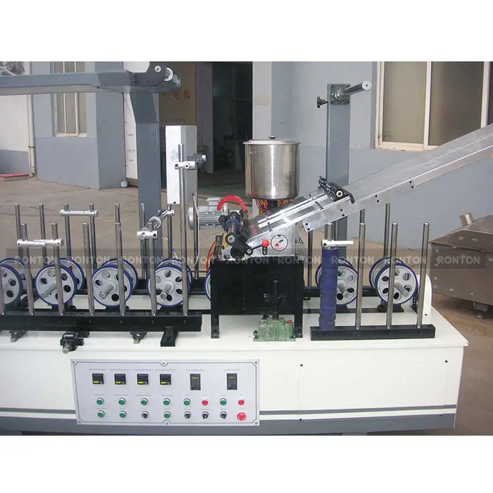 Горячая Распродажа, комбинированный тип, машина для обмотки профилей из ПВХ и дерева