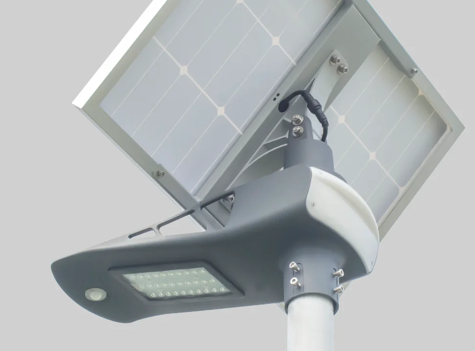  Полу интегрированный Открытый Солнечный датчик движения Ip65 30 Вт высокой мощности 12 В алюминия светодиодный уличный