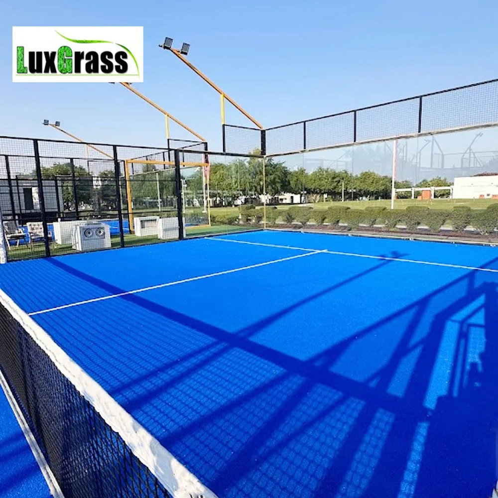 LUX PADEL Профессиональный Padel оборудование для теннисного корта поставщик теннисный корт внутреннего или открытого тенниса