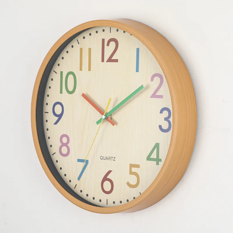 Large Wall Clock Modern Design Decorated Hanging Silent Timepiece With Noiseless For Living Room Bedroom Home Wall Decor Watch