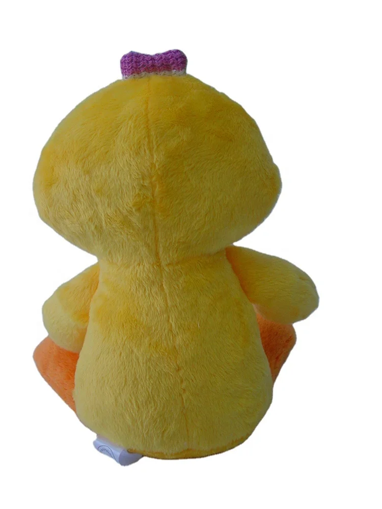 Chinese Oem Plush Pet Toys Custom Stuffed Yellow Duck Plush Toy For Kids