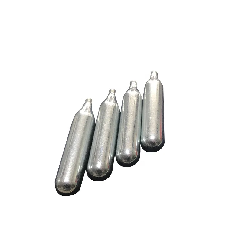 Manufacturer mini cylinder 12g 33g co2 cartucho medical co2 gas cartridge for carboxytherapy beauty machine