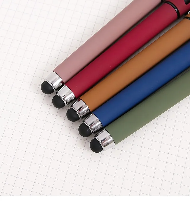 High-End Multifunctional Touch Metal Pen Business Signature & Logo Printable Advertising Gift Neutral Color