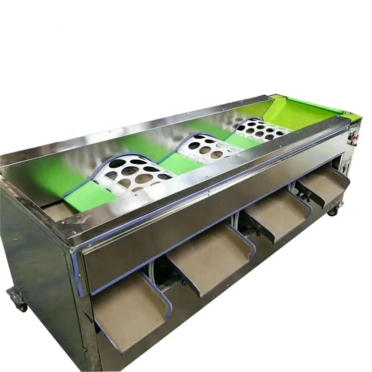 Round Vegetable And Fruit Grading Machine Vegetable Fruit Sorting Machine
