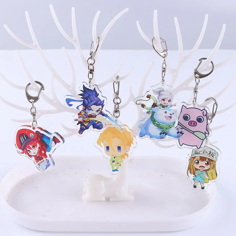 Dao Tian Personality Custom Anime Acrylic Charms /keychain/key Ring For Anime/wedding/christmas decoration