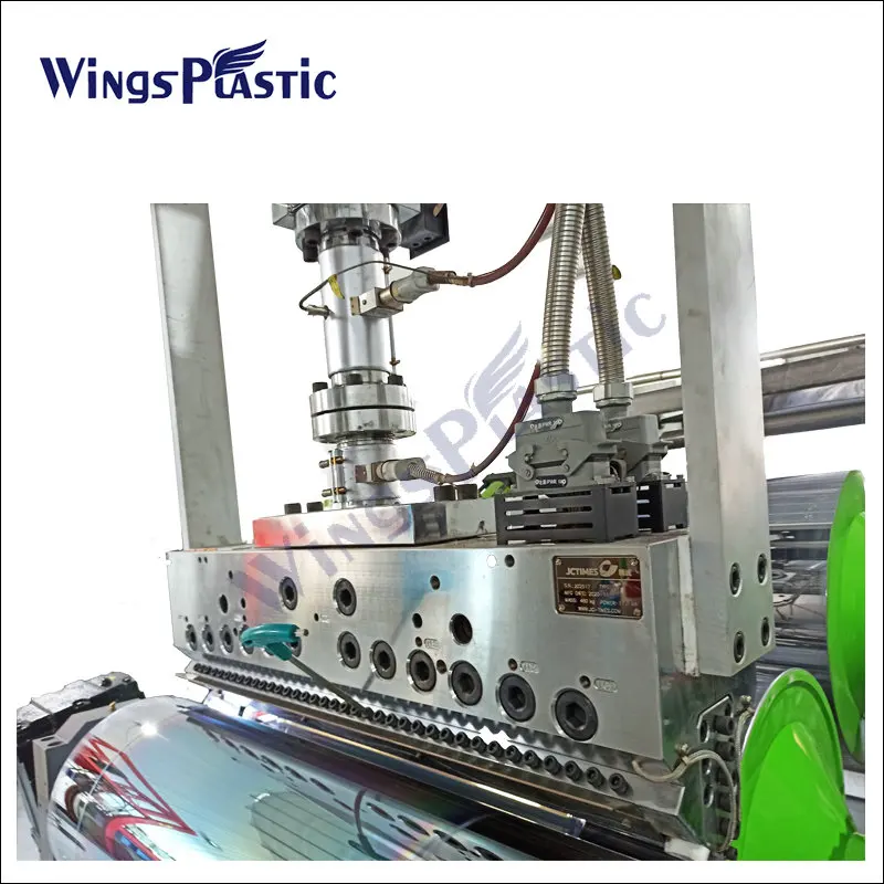 PLC Control PET PP PS PC plastic transparent sheet extrusion manufacturing machine