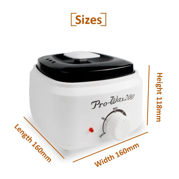 Ready To Ship Black Profession Best Clean Pot Xl Oil Machine Digital Rica Soy Wax Warmer Heater For Waxing Roll On With