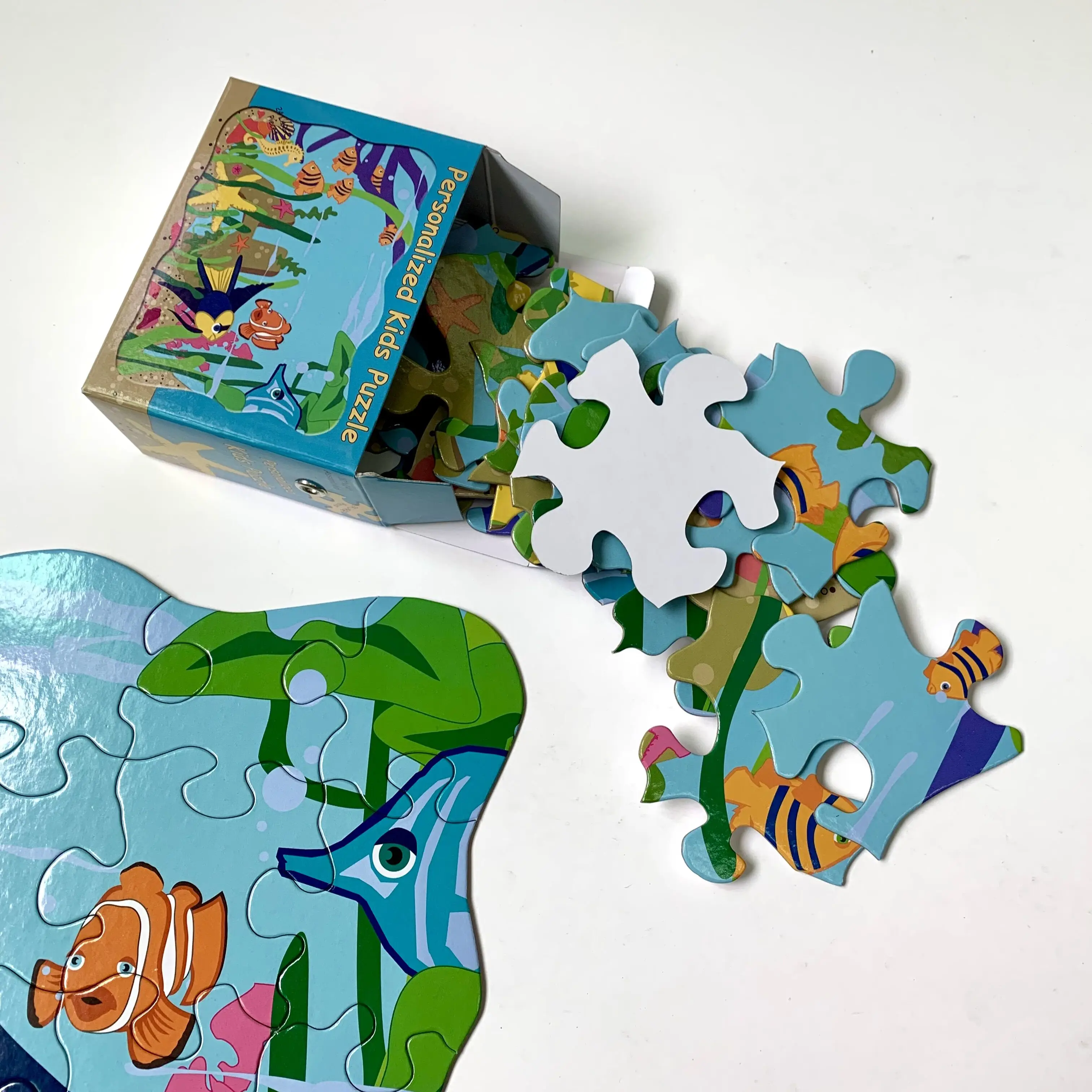 Free samples custom OEM beautiful artwork jigsaw puzzle 24 piece cardboard for jigsaw puzzle