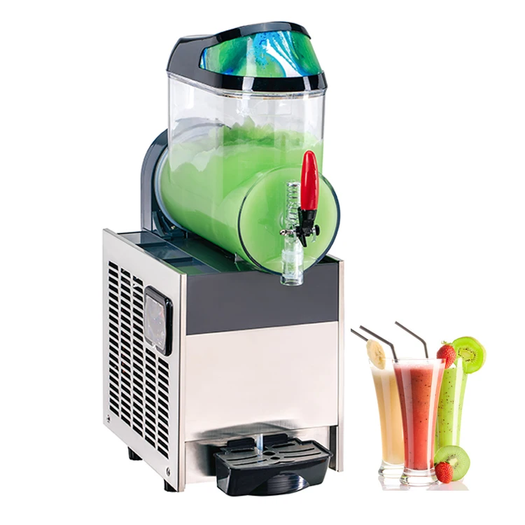 XRJ10L 1 tank Commercial 300W Slush Machine Industrial Slush Machine Frozen Drink Machine