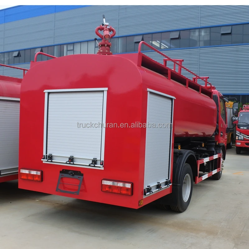 4X2 7cm DFAC water tanker fire fighting truck