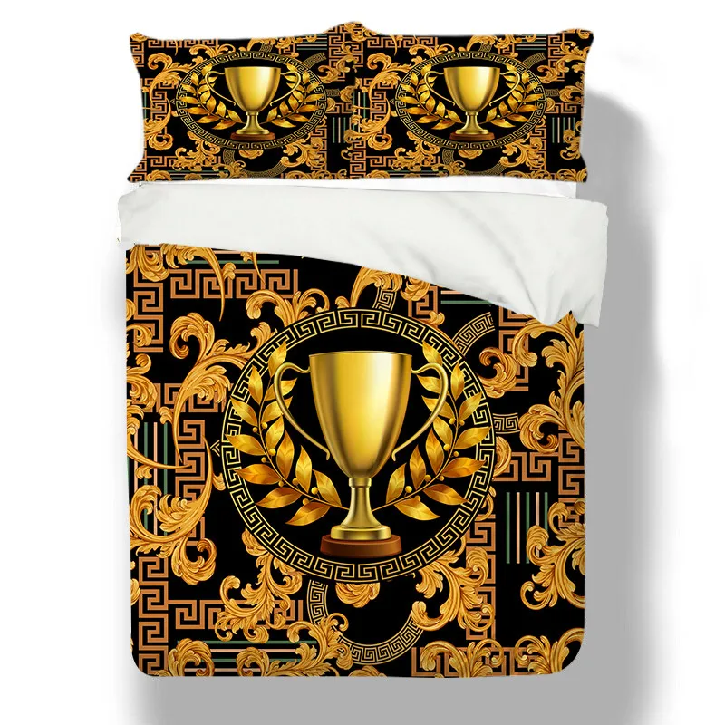 Bedding Set Luxury Duvet Cover King Size Microfiber Comforter Covers Queen Full Double Bed Sets Boys Girls Home Decor